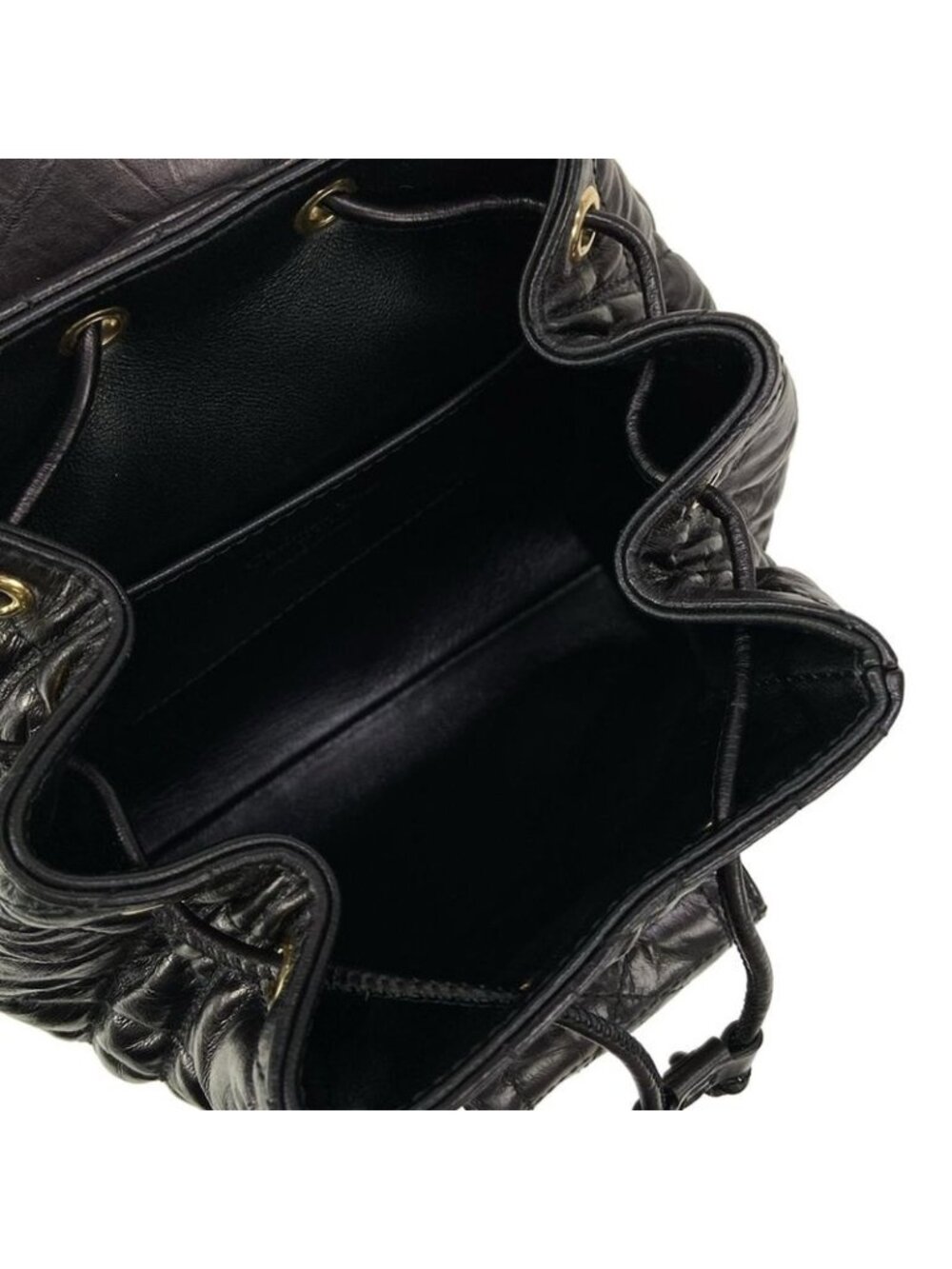 Dior Sac u Caro Backpack Small Black Macro Cannage - Picture 10 of 16